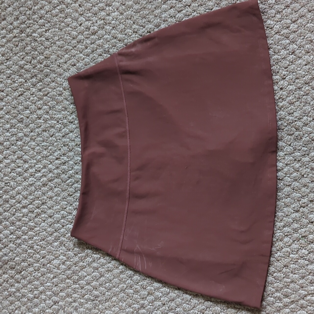 Girlfriend Collective skort lightly worn size medium in brown